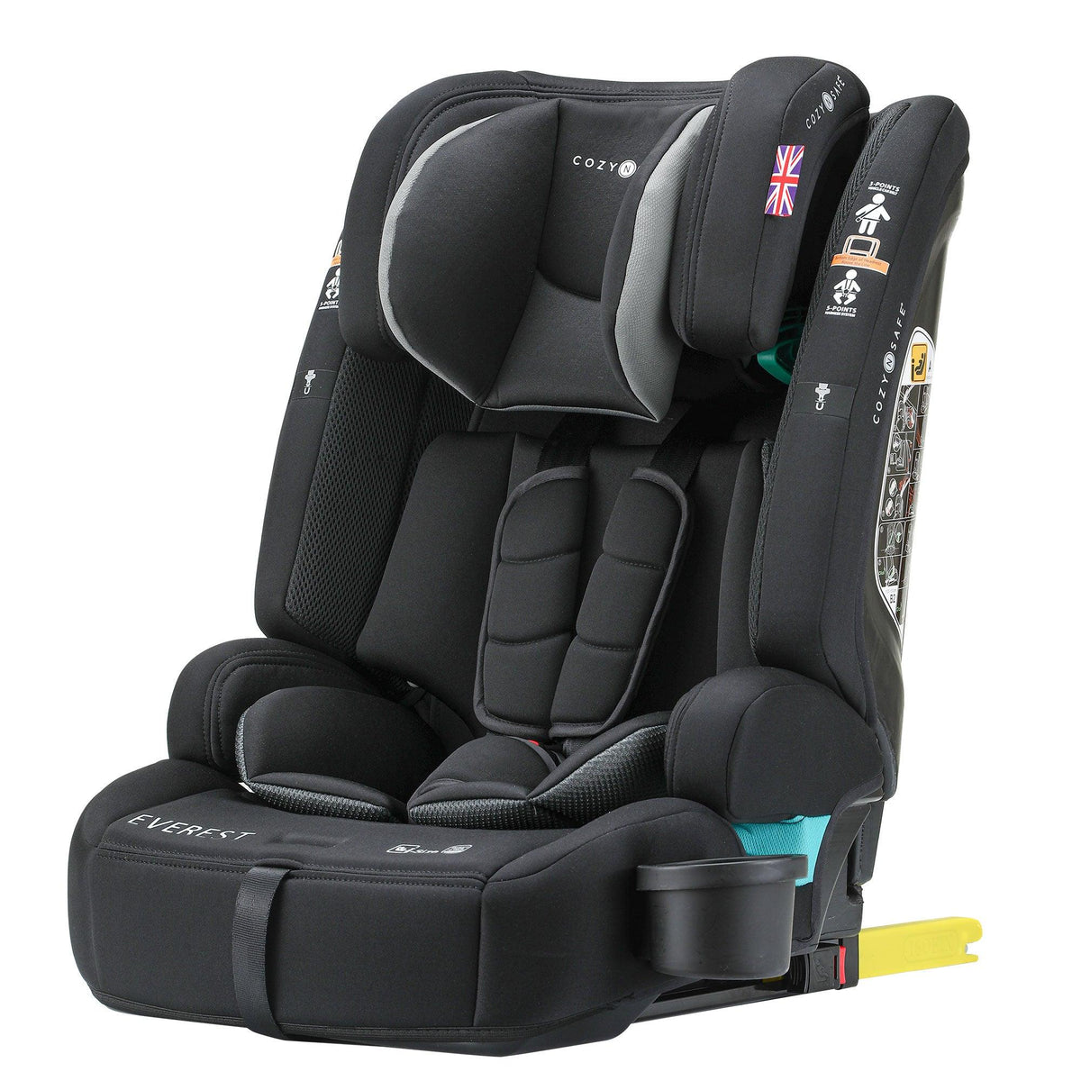 Cozy N Safe Everest i-Size Child Car Seat |Lili And Archie