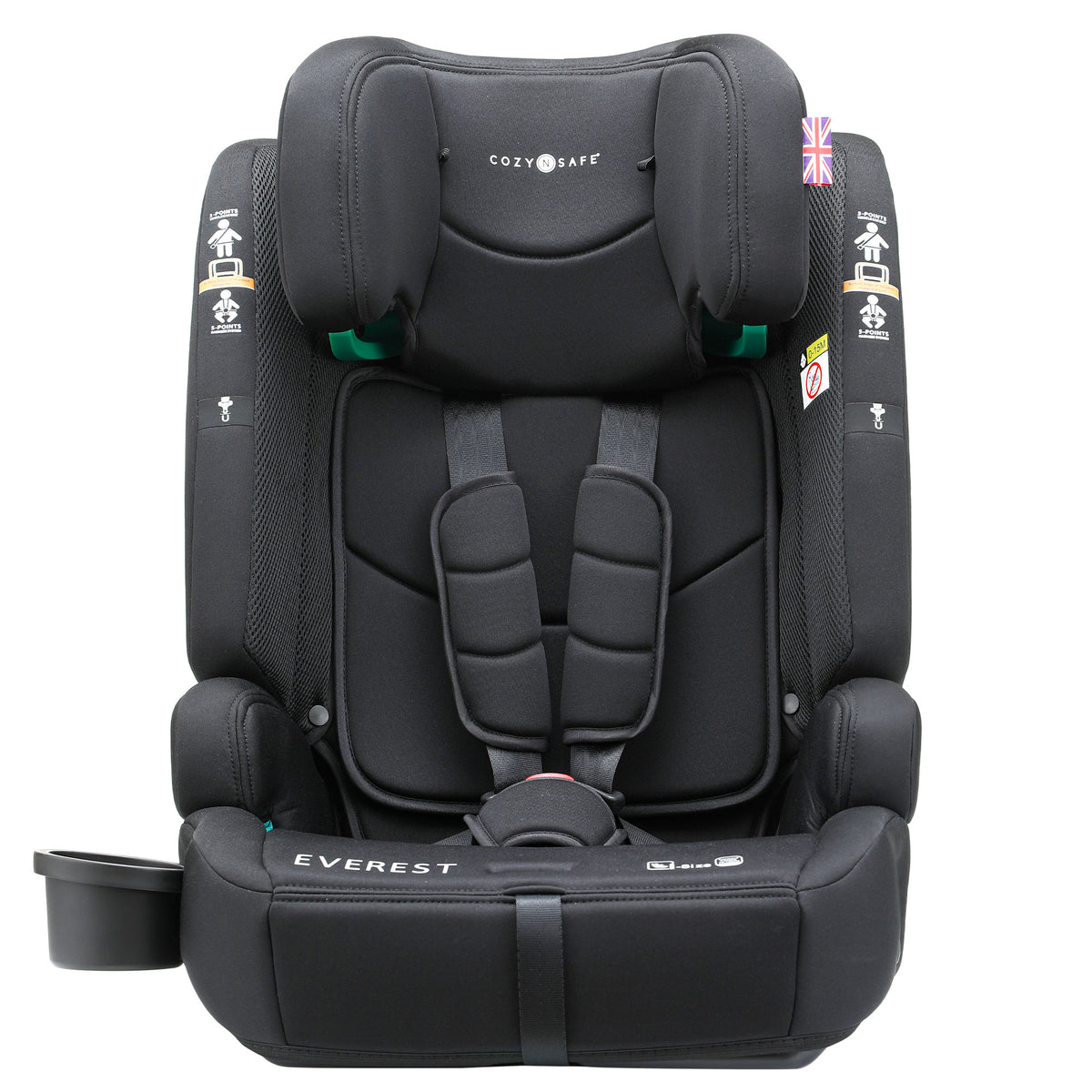 Cozy N Safe Everest i-Size Child Car Seat |Lili And Archie